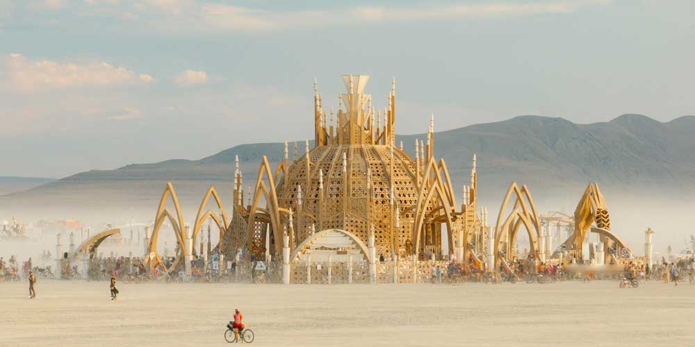 Burning Man Festival in Nevada