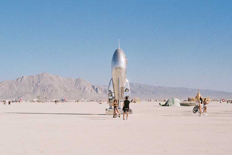 Burning Man Festival in Nevada