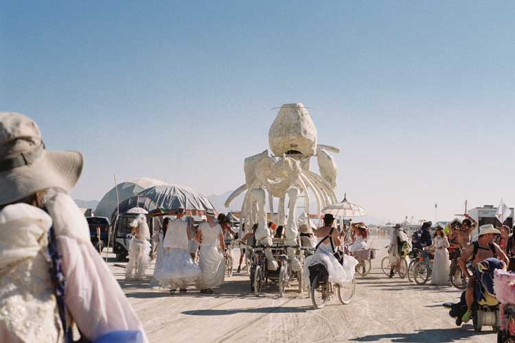 Burning Man Festival in Nevada