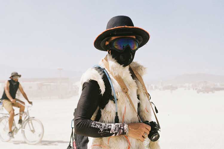 Burning Man Festival in Nevada