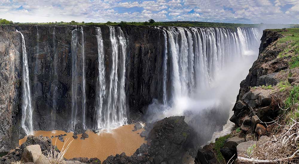 Simbabwe Wasserfall