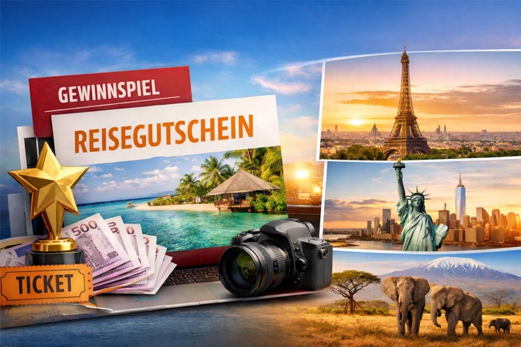 Reisegutscheine für POS Promotions von TMC Reisen