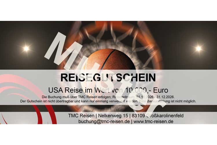 Individuelle Gutscheine für Gewinnspiel bei TMC Reisen